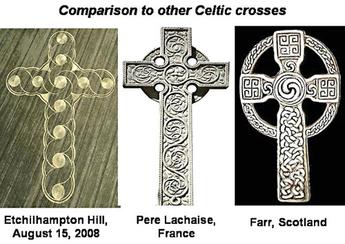 Etchilhampton Hill, Wiltshire crop circle, aerial photo 16