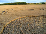 Etchilhampton Hill, Wiltshire crop circle, aerial photo 7