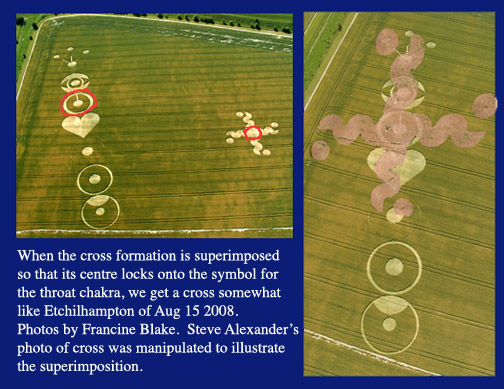 Etchilhampton Hill, Wiltshire crop circle, aerial photo 22