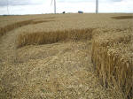 Watchfield Wind Farm, Oxfordshire crop circle, aerial photo 26