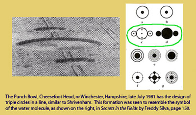 Watchfield Wind Farm, Oxfordshire crop circle, aerial photo 57