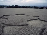 West End Road, Wiltshire crop circle, aerial photo 11