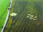 Avenue Stone Avenue (2), Wiltshire crop circle, aerial photo 16