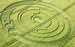 Barbury Castle, Wiltshire crop circle, aerial photo 18