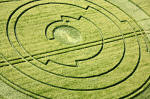 Barbury Castle, Wiltshire crop circle, aerial photo 20