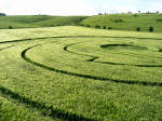 Barbury Castle, Wiltshire crop circle, aerial photo 12