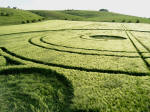 Barbury Castle, Wiltshire crop circle, aerial photo 10