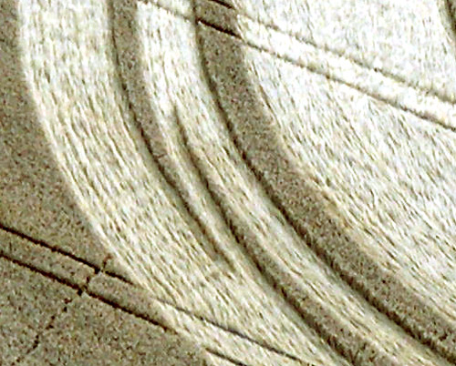 Barton Le Clay, Bedfordshire crop circle, aerial photo 3