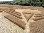 Barton Le Clay, Bedfordshire crop circle, aerial photo 9