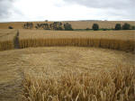 Beckhampton, Wiltshire crop circle, aerial photo 23