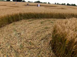 Cherhill, Wiltshire crop circle, aerial photo 30