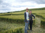 East Field, Wiltshire crop circle, aerial photo 42