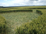 East Field, Wiltshire crop circle, aerial photo 37