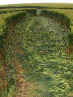 East Field, Wiltshire crop circle, aerial photo 16