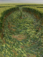 East Field, Wiltshire crop circle, aerial photo 18