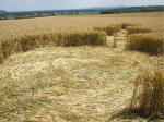 East Field (2), Wiltshire crop circle, aerial photo 22