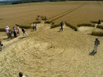 East Field (2), Wiltshire crop circle, aerial photo 6