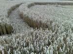 Eastfield (4), Wiltshire crop circle, aerial photo 33