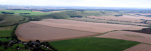 Eastfield (4), Wiltshire crop circle, aerial photo 8