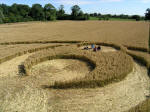 Allington Down, Wiltshire crop circle, aerial photo 11