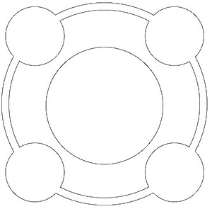 Beckhampton, Wiltshire crop circle, diagram 51