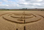 Morgan Hill, Wiltshire crop circle, aerial photo 6