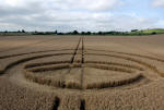 Morgan Hill, Wiltshire crop circle, aerial photo 10