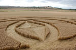 Morgan Hill, Wiltshire crop circle, aerial photo 8