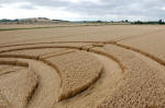 Morgan Hill, Wiltshire crop circle, aerial photo 7