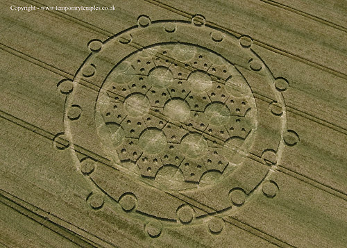 The Ridgeway, Wiltshire crop circle, aerial photo 18