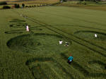 The Sanctuary, Wiltshire crop circle, aerial photo 33