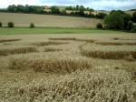 The Sanctuary (2), Wiltshire crop circle, aerial photo 13