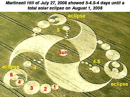 Martinsell Hill, Wiltshire crop circle, aerial photo 8