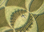 South Field, Wiltshire crop circle, aerial photo 88