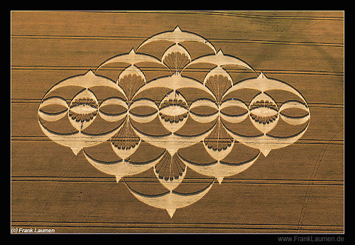 South Field, Wiltshire crop circle, aerial photo 22