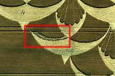 South Field, Wiltshire crop circle, aerial photo 102