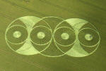 Hillside Farm, Wiltshire crop circle, aerial photo 51