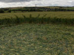 Hillside Farm, Wiltshire crop circle, aerial photo 71