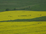 Below the White Horse, Wiltshire crop circle, aerial photo 23