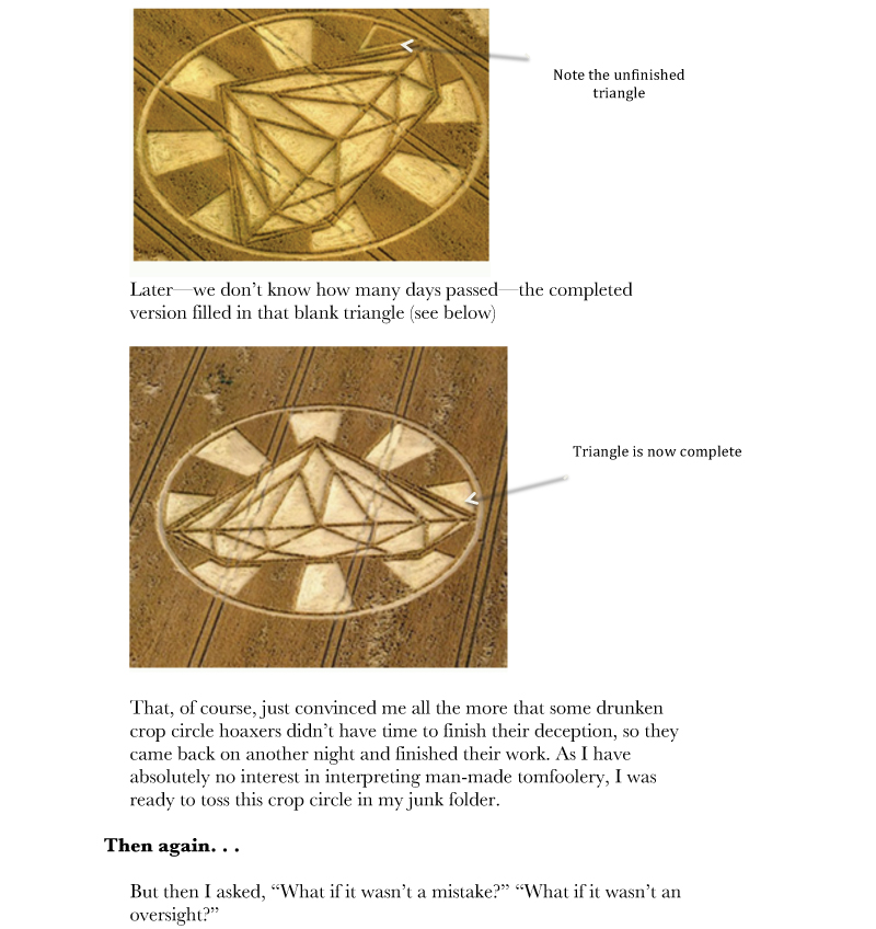 Yatesbury, Wiltshire crop circle, aerial photo 17