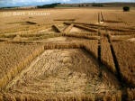 Yatesbury, Wiltshire crop circle, aerial photo 7