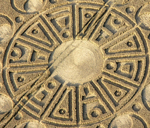 Smeathe's Plantation, Wiltshire crop circle, aerial photo 3