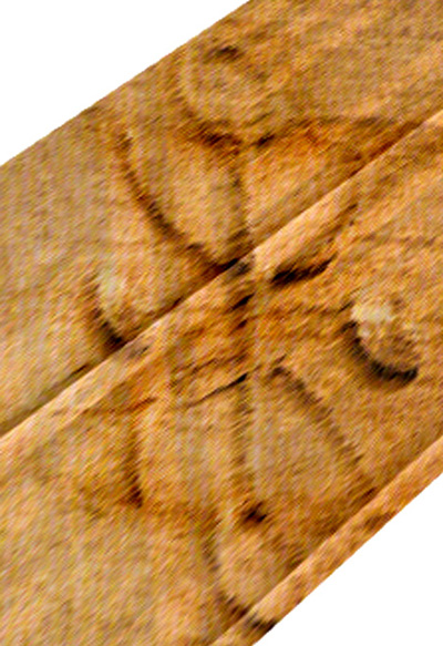 Knights in the Bottom, Dorset crop circle, aerial photo 5