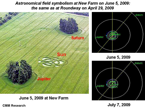New Farm, Wiltshire crop circle, aerial photo 15