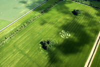 New Farm, Wiltshire crop circle, aerial photo 9