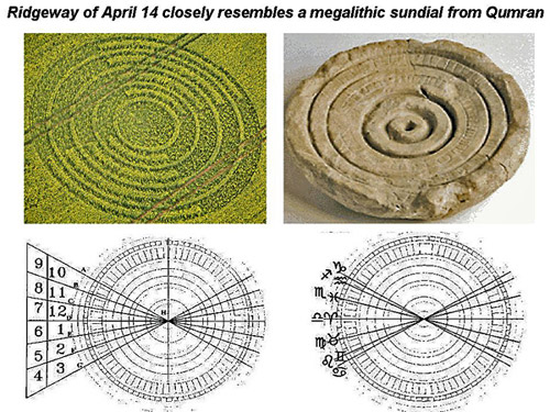 The Ridgeway, Wiltshire crop circle, aerial photo 7