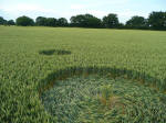 Rochford Golf Course, Essex crop circle, aerial photo 5