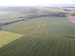 South Field, Wiltshire crop circle, aerial photo 5