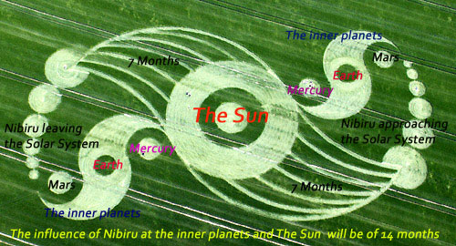 Windmill Hill, Wiltshire crop circle, aerial photo 8