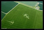 Yatesbury, Wiltshire crop circle, aerial photo 14